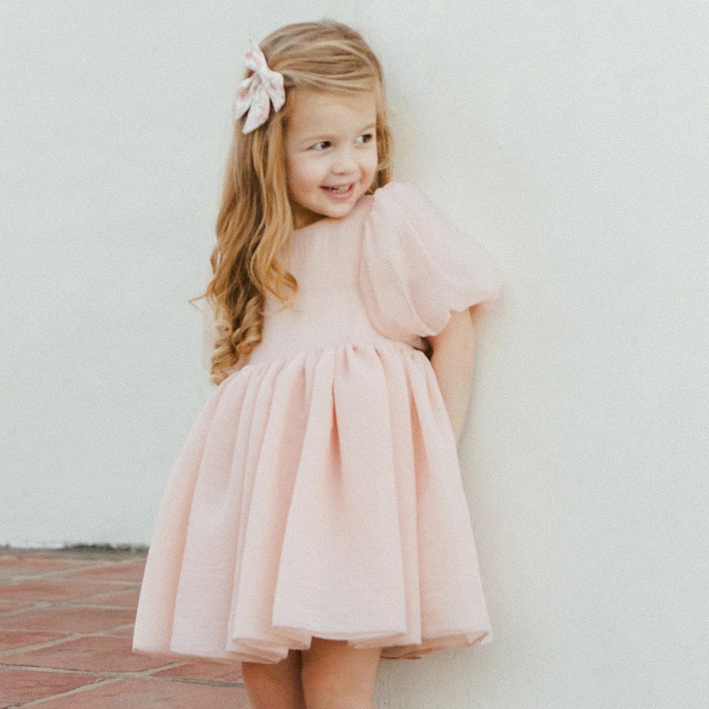 Elegant Pink Kids Dress